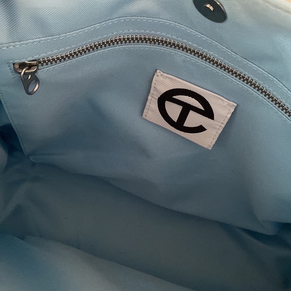 Medium Pool Blue Telfar Shopping Bag - Picture 5 of 6